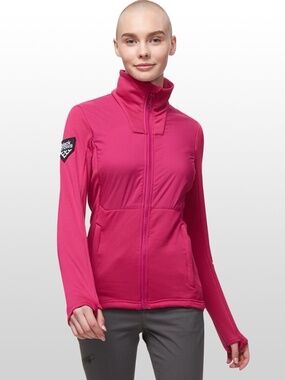 Black Crowes Ventus Polartec Fleece Jacket in Pink | Size Medium
